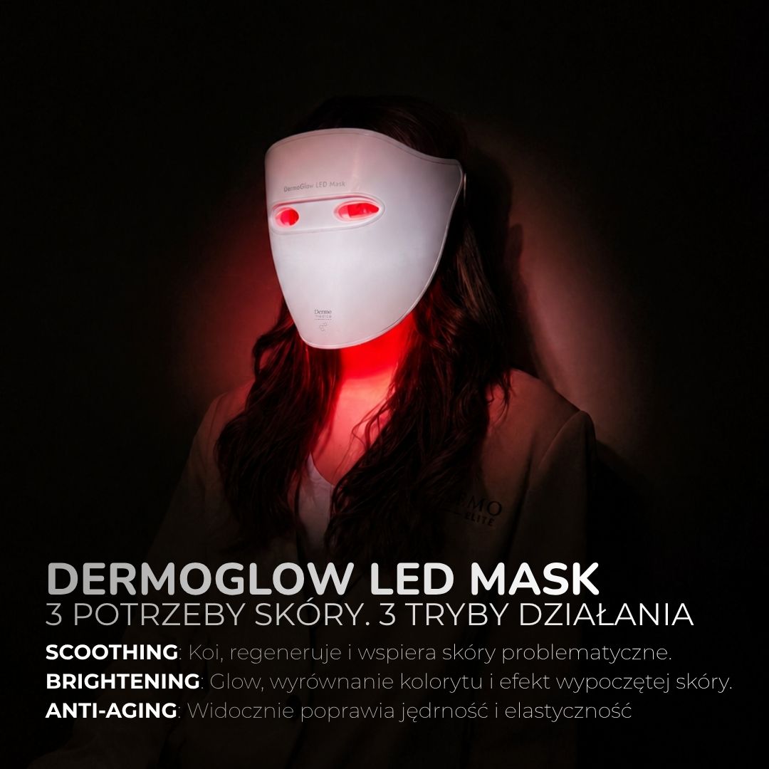 Maska LED DermaGlow